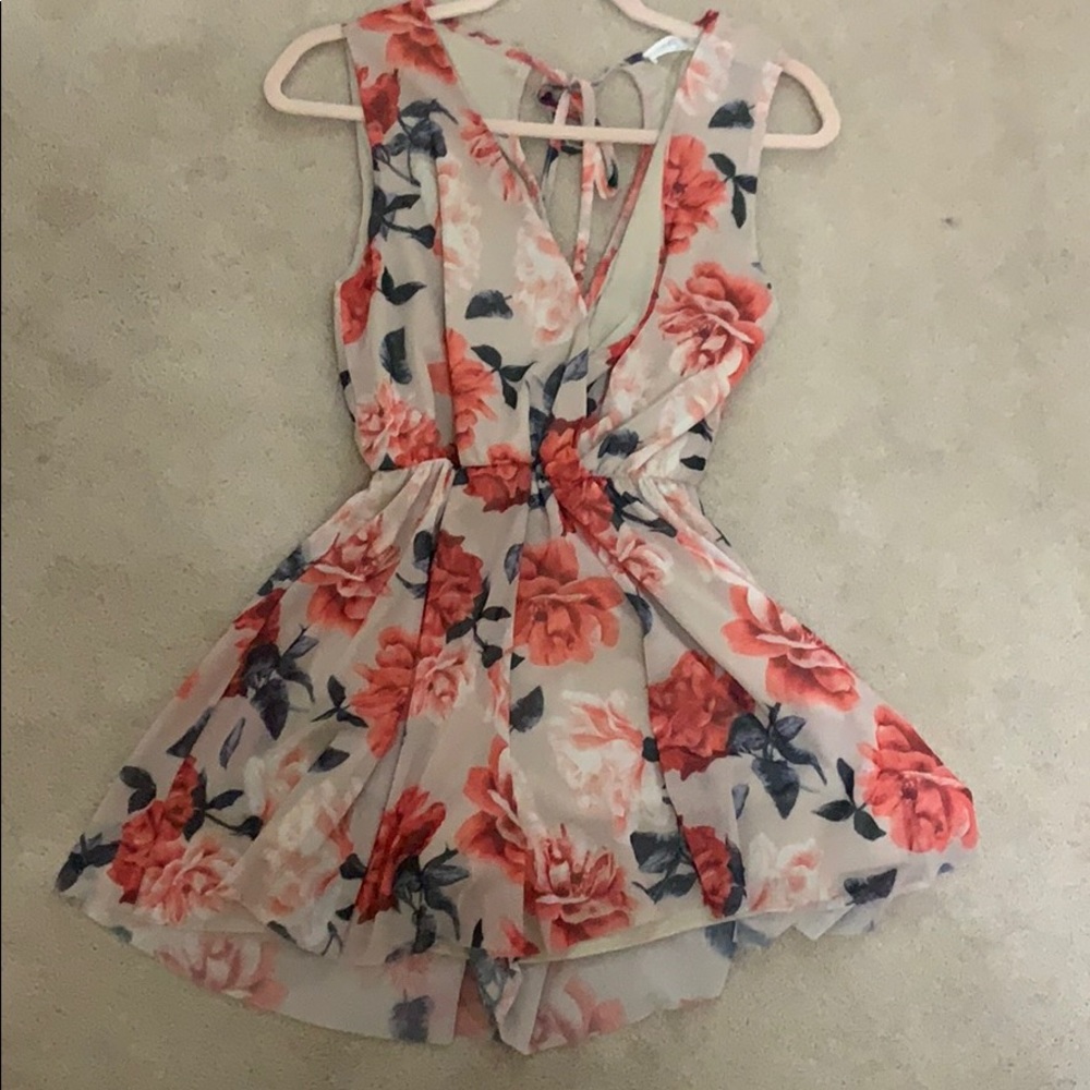 floral romper